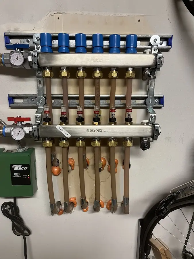 Plumber performing Leak Detection at a residential property in Pleasanton